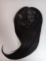 Load image into Gallery viewer, Gk Original Human Hair Weft Topper Centre Pating, Brown, 5X5