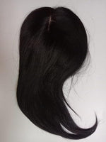 Load image into Gallery viewer, Gk Original Human Hair Weft Topper Centre Pating, Brown, 5X5