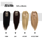 Load image into Gallery viewer, Gk Original Silk Base Human Natural Hair Women Topper