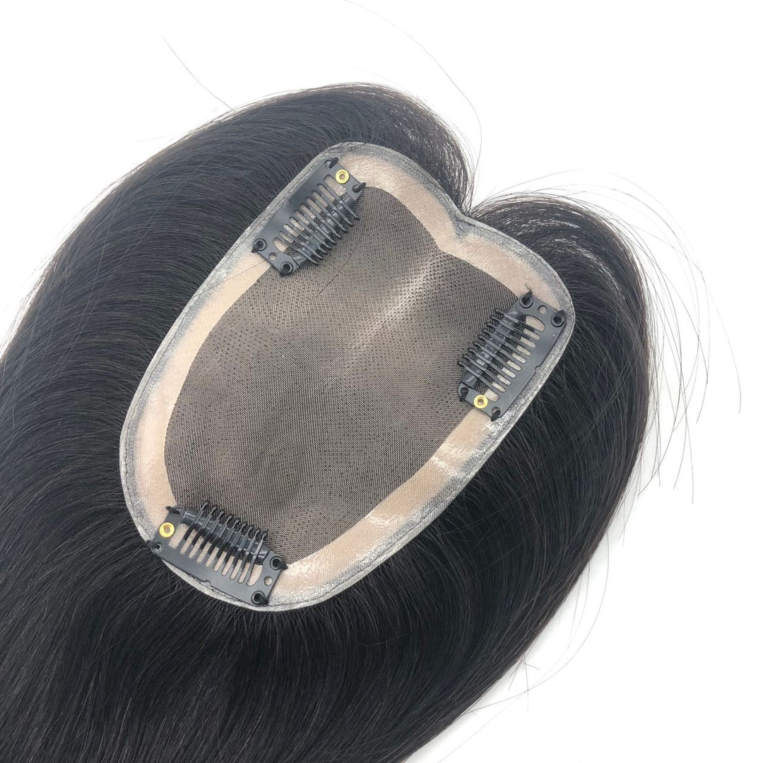 Gk Human Hair Mono Topper for Women