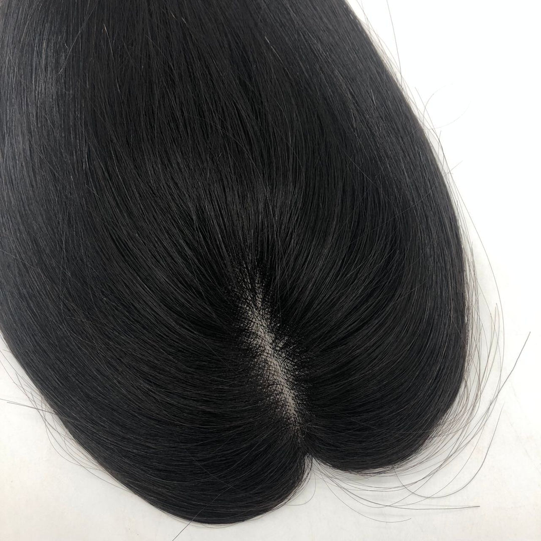 Gk Human Hair Mono Topper for Women