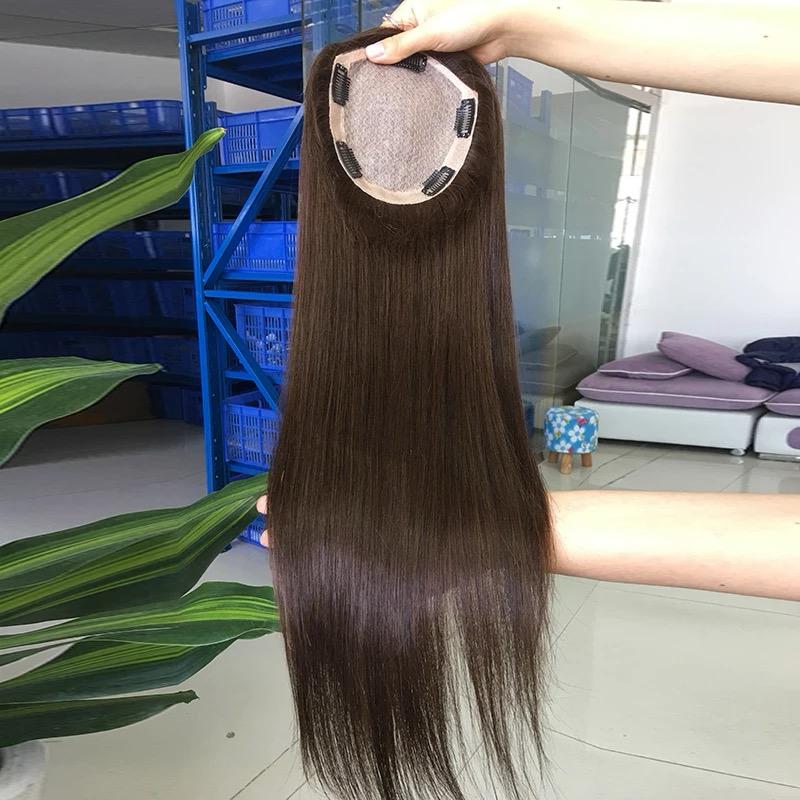 Gk Original Human Hair Silk Mirage Topper For Women