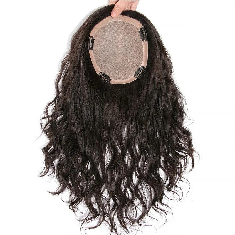 Gk Original Human Hair Silk Mirage Topper For Women