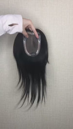 Load and play video in Gallery viewer, Gk Human Hair Mono Topper for Women
